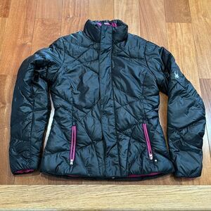 Women's Black Quilted Jacket